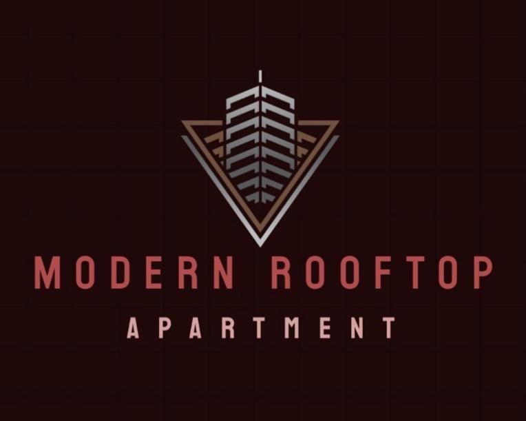 New Modern Rooftop Apartment-Free Private Parking Skopje Exteriér fotografie