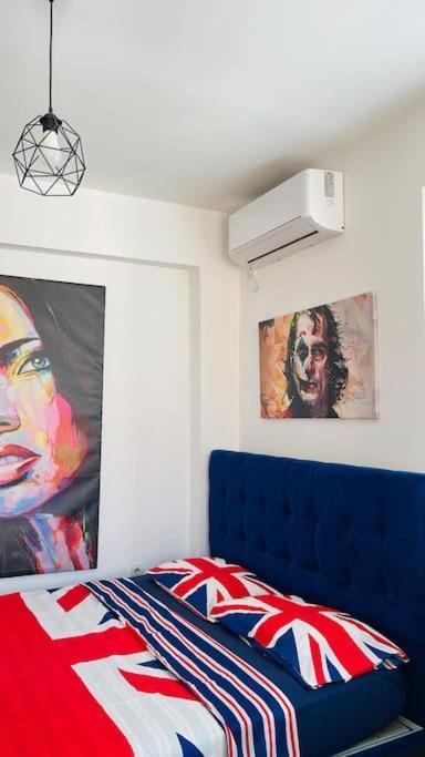 New Modern Rooftop Apartment-Free Private Parking Skopje Exteriér fotografie